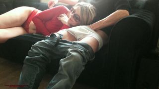 FRESH 47 year old 100% amateur mom surprised takes stepson’s cock she swallows