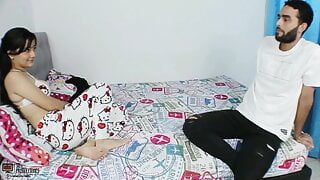 Fucking my petite horny stepsister – Spanish Porn