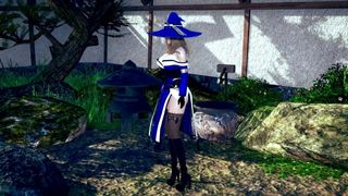 Honey Select  Very hot cosplay Lisa – Genshin impact.