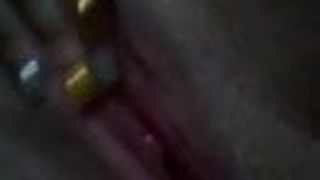 horny milf shows her face and saggy tits