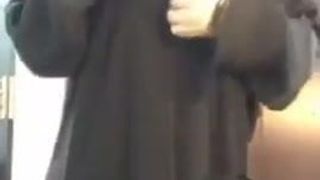 Hot Arab wife flashing