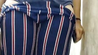 Hot Indian cheating wife fucking with another man but caught! Hindi sex