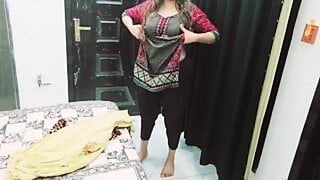 Housewife Changing Clothes and getting Fucked By Cuckold Husband