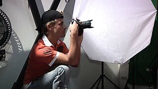 Housewife cougar sucks a big hard cock