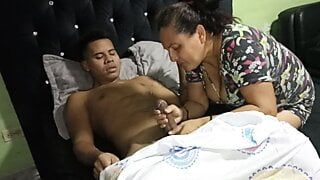 I like my stepson’s cock better than the movie