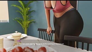 In a Scent-Married came to give the ass