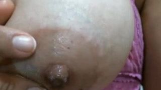Large darn nipples on Colombian