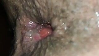 Leche dentro de mi culo