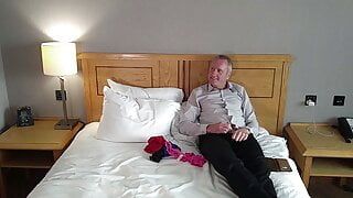 Maid catches panty wanker