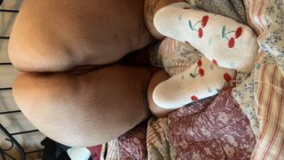 MILF BBW Phat ass rides cock reverse cowgirl