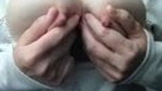 My HuCow MUHCILLA is playing with her udder