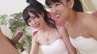 Nako Sudo & Kaho Morisaki :: Like Butterflies: Two Wheels Soapland In Pink Street 8 – CARIBBEANCOM