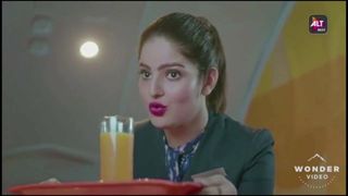 New Indian Flight Attendant Riding Passenger’s Dick