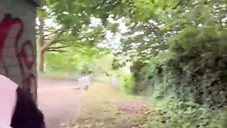 Pam & Ed – Dirty Devon amateurs have public sex outside