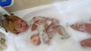 Patricia a delight in the jacuzzi