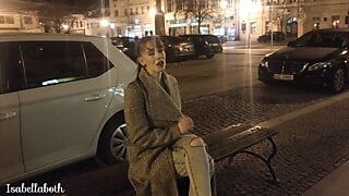 Redhead lady swallows for free