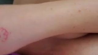 Sexy little dildo fuck