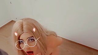 Sucking very big dick homemade