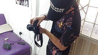 TEENAGE STEPSISTER GETS A PHOTO SHOOT FROM HER PERVERTED STEPBROTHER