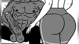 That won’t go in my mouth that penis is bigger than my arm