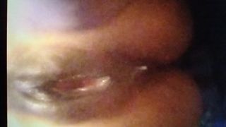 Thirsty Pussy RED N RAW big clit dildo fuck