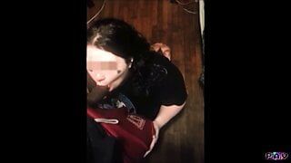 White BBW Friend turns into a Obedient Submissive Suck Slut