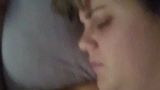 Wife vibrator while getting fucked