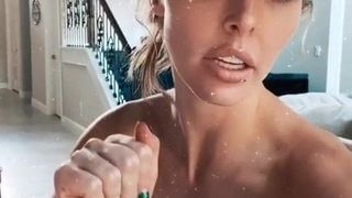 WWE – Peyton Royce in yellow bikini top