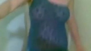 Dancing arab wife