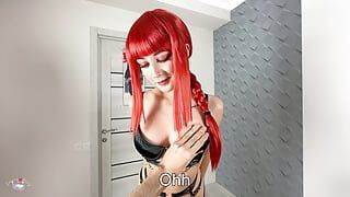 Denji rough fuck Makima and cum inside pussy! Cosplay Chainsaw Man