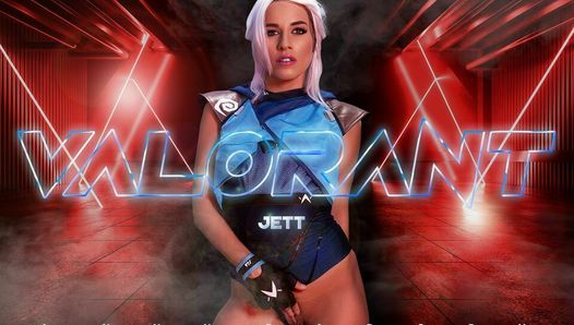 Eveline Dellai As VALORANT’s JETT Takes Deep Anal Fuck