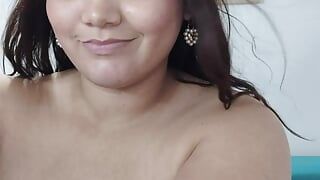 I fuck my big tight pussy with my dildo, I’m very horny