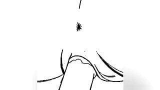 I put two fingers in her ass and it gets hotter