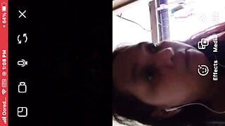 Instagram old girl friend again video call sexy.