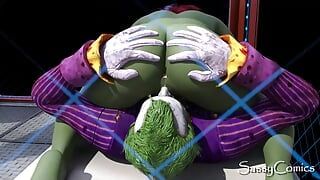 Joker Conjugal Visit from Poison Ivy at Maximum Security Prison – Area 51