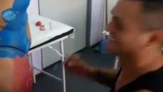 Jovencita Culona Rubia