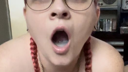 Nasty Slut Blowjob Swallow with Dirty slutty talk