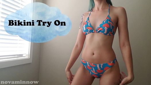 Nova Minnow – bikini swimsuit try on – TEASER, full vid on MV