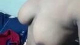 Recording my Mallu client’s boobs