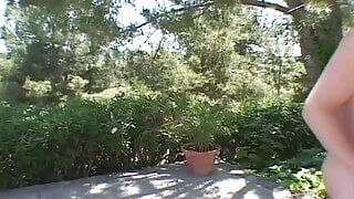 Roxxxy Rush is a brunette teen who has an anal threesome