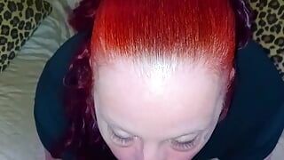 Spooky Glam whore Resaboo gets her wet ass pussy creampied in her witchy thongs