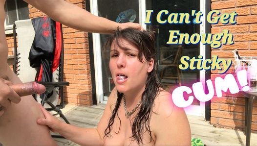 Swallowing Hot Sticky Cum after a Hard Fuck and Analingus Rimming