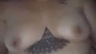 tattooed fatty gets fucked