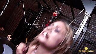 The devil himself has his way with her