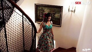 VIP SEX VAULT – My Busty Wife Came To Fuck Me At Work