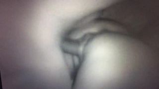 Wife moaning as bull stretches her tight pussy