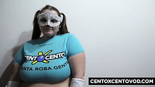 Alex Magni makes two fat pigs scream and enjoy