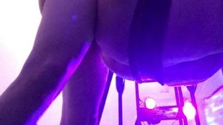 BBW Squirting in Swing