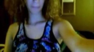 Belle beurette en webcam