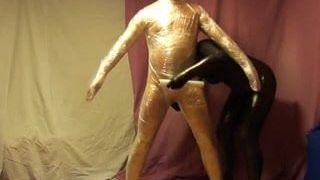 Bondage plastic film roll four